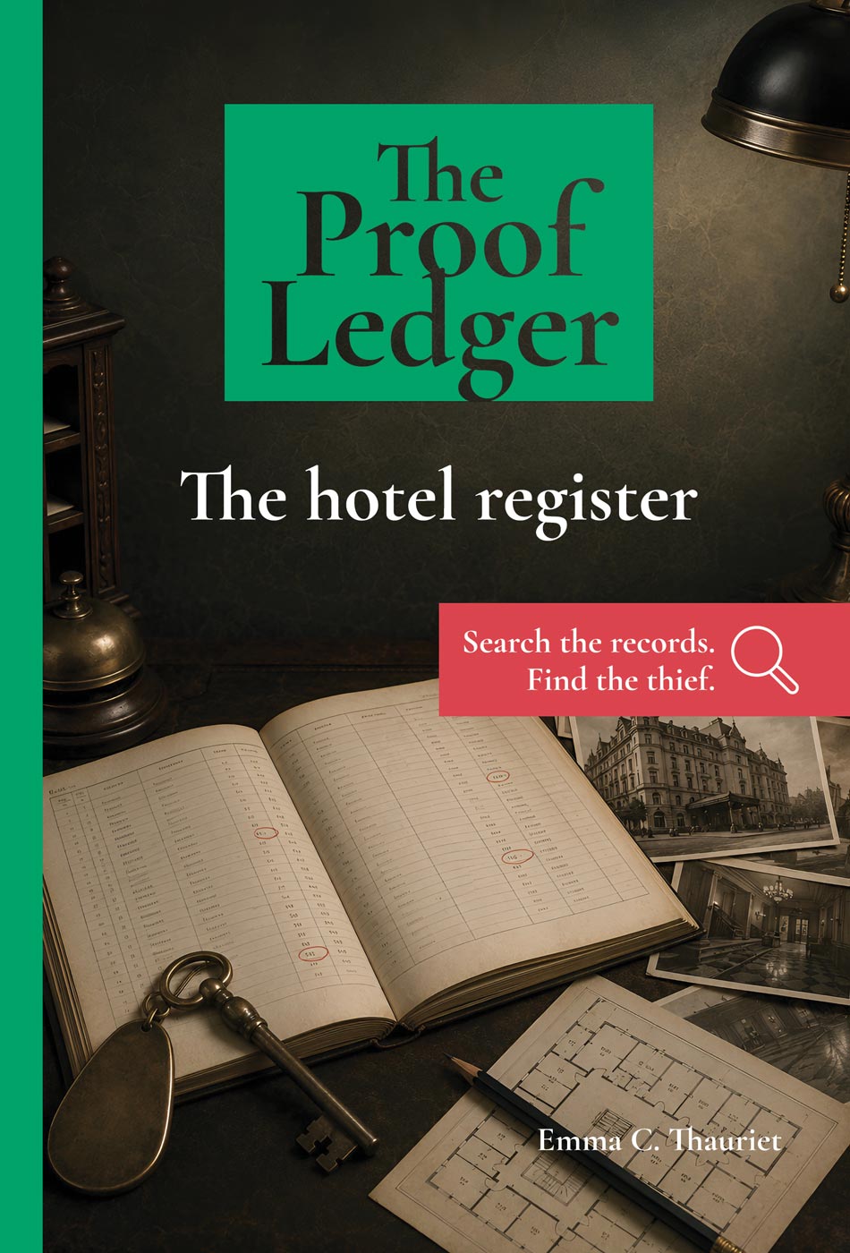 Cover of The Proof Ledger: The Hotel Register